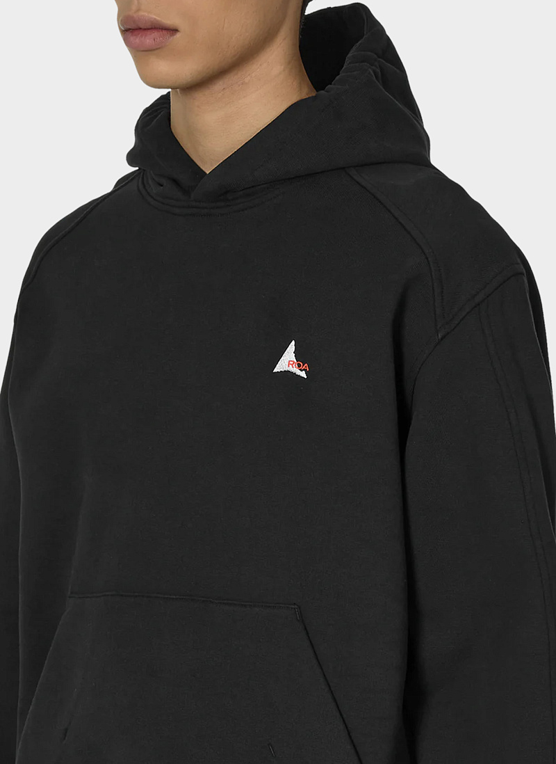 Худи Logo Hoodie Washed Black
