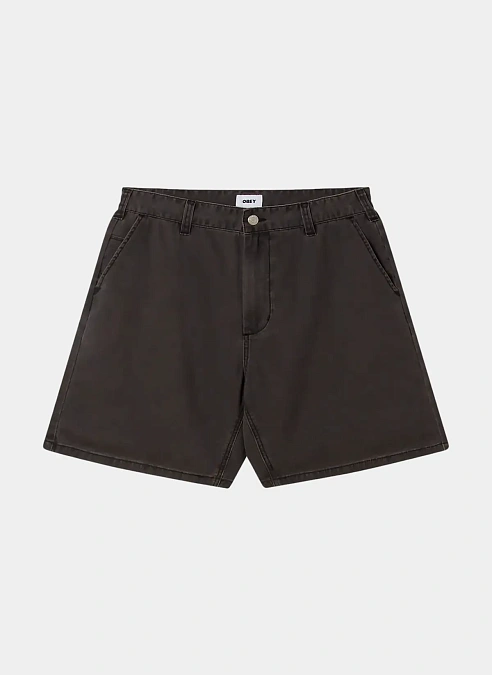 Шорты Commons Short Black Faded Wash