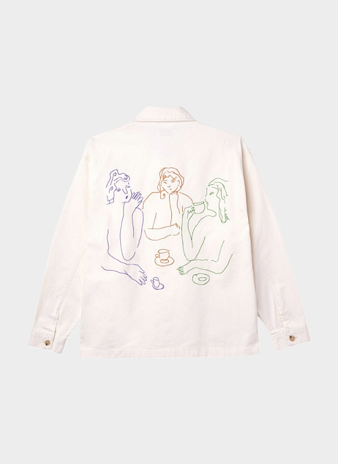 Куртка ‘AFTERNOON SHIRT JACKET’ UNBLEACHED