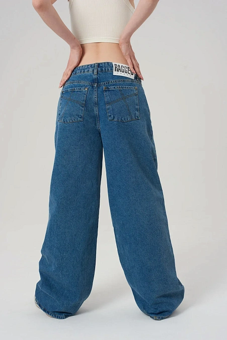 Джинсы женские RELEASE JEAN MID BLUE