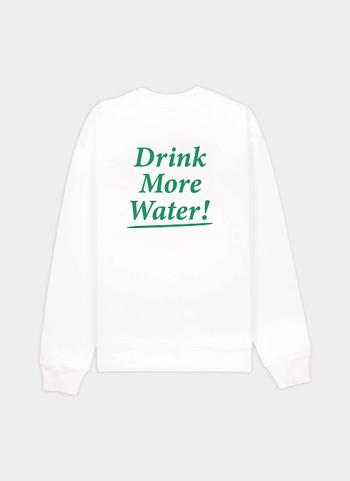 Свитшот Drink More Water Crewneck