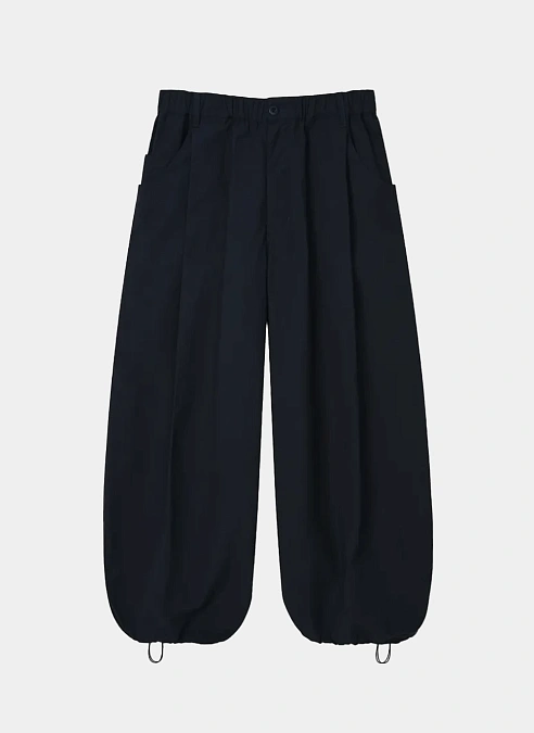 Брюки Decent Pocket Deep Tuck Wide Pants Black