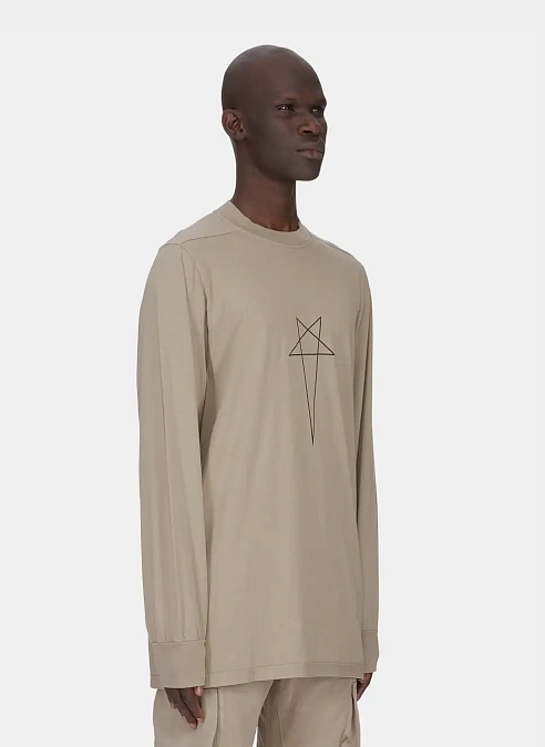 Лонгслив Jumbo LS T-Shirt Pearl / Black