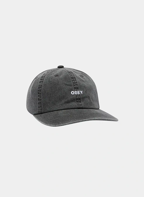 Кепка PIGMENT BOLD 6 PANEL STRAPBACK Pigment Black