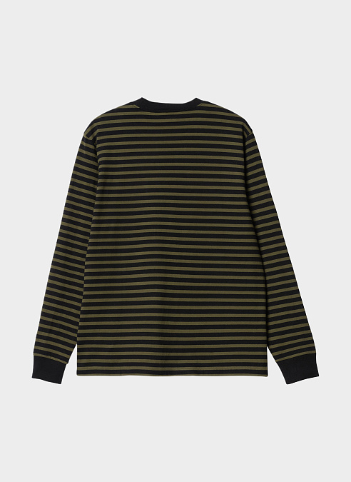 Лонгслив ‘L/S Seidler Pocket T-Shirt’ Highland / Black