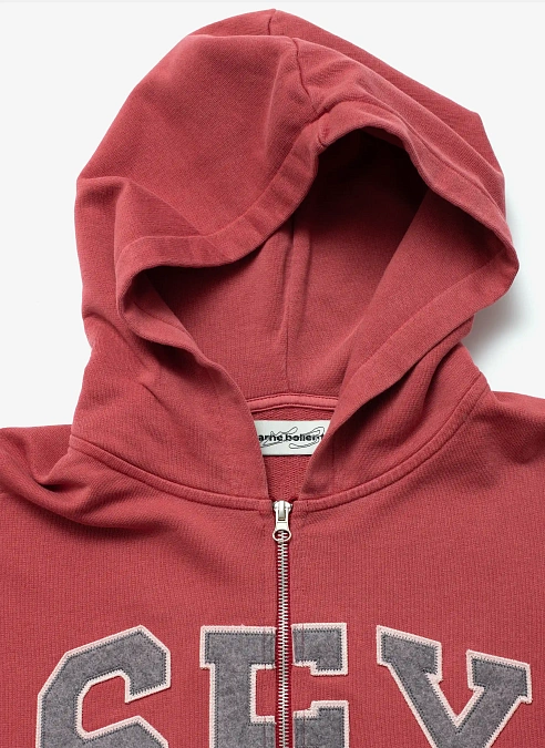 Худи на молнии Zipcode: Desire Hoodie Off-Red