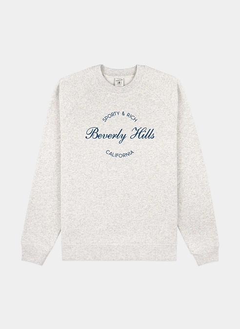 Свитшот Beverly Script Soft Crewneck Heather Gray