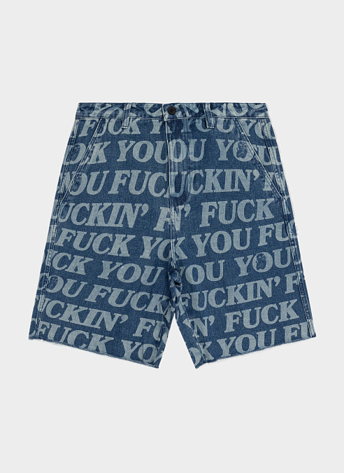 Шорты ‘Fuckin Fuck Denim’ Blue