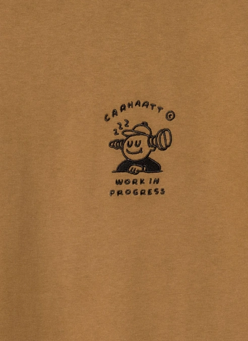 Футболка ‘S/S Icons T-Shirt’ Hamilton Brown / White