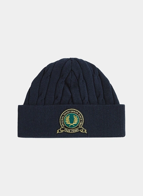 Шапка Tennis Badge Cable Beanie 608