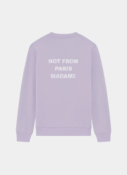 Свитшот Slogan  Lavander