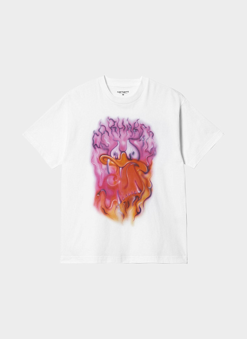 Футболка ‘S/S Babybrush Duck T-Shirt’ White