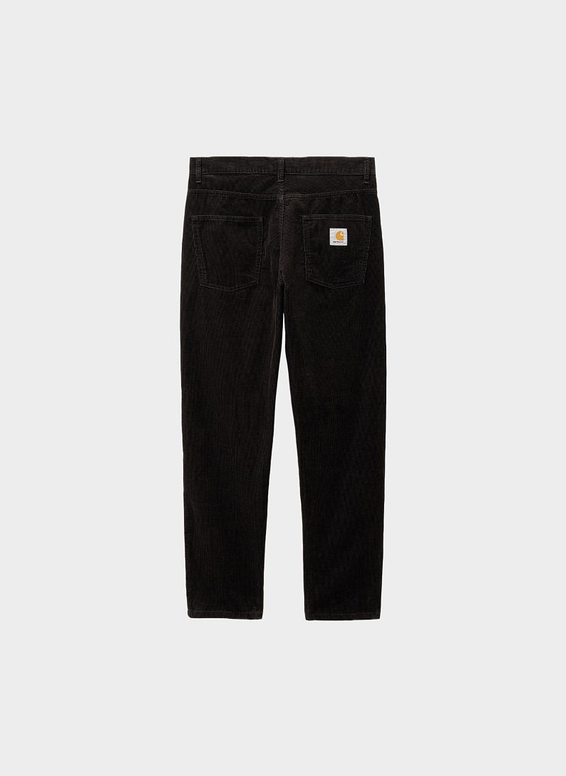Брюки вельветовые ‘Newel Pant’ Black (Rinsed)