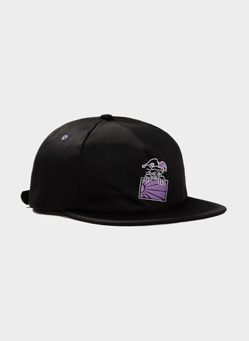 Кепка ‘5-PANEL CLOWN CAP WOVEN’ Black