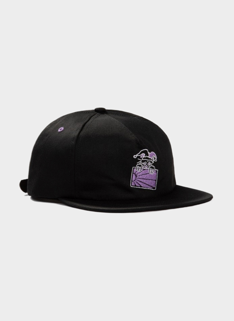 Кепка ‘5-PANEL CLOWN CAP WOVEN’ Black