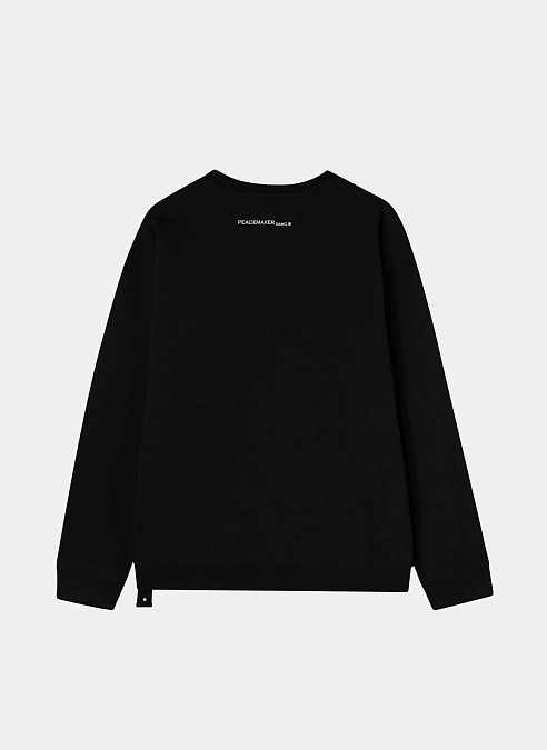 Свитшот Peacemaker Bird Loose Fit Crewneck Black