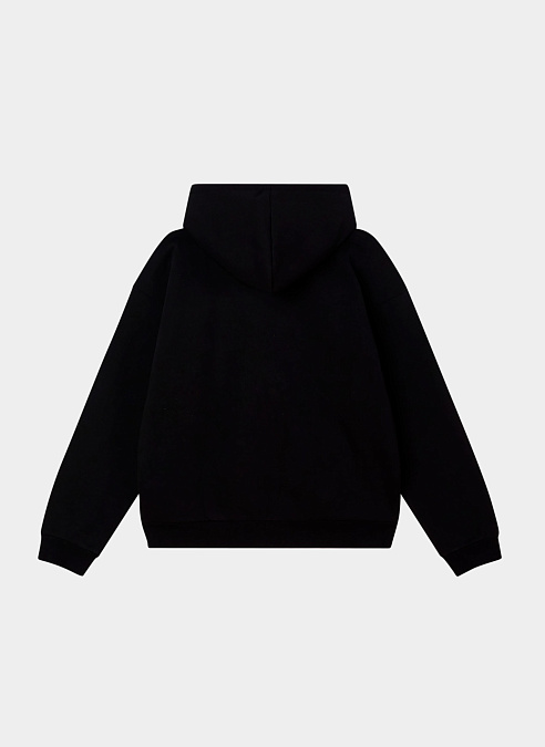 Худи на молнии ‘OBEY OVAL EXTRA HEAVY ZIP HOOD’ BLACK