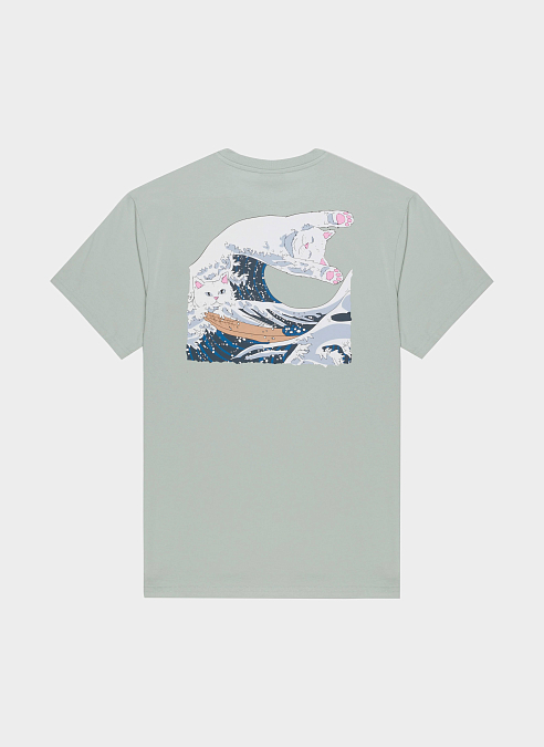 Футболка Great Wave Tee Sage Grey