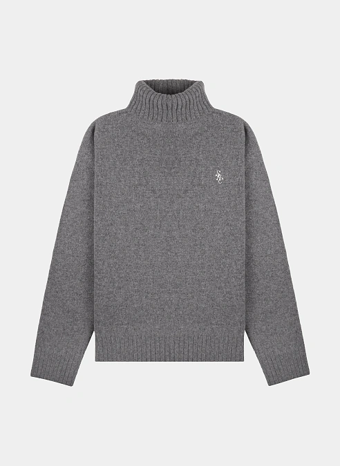 Свитер SRC Wool Turtleneck Light Grey