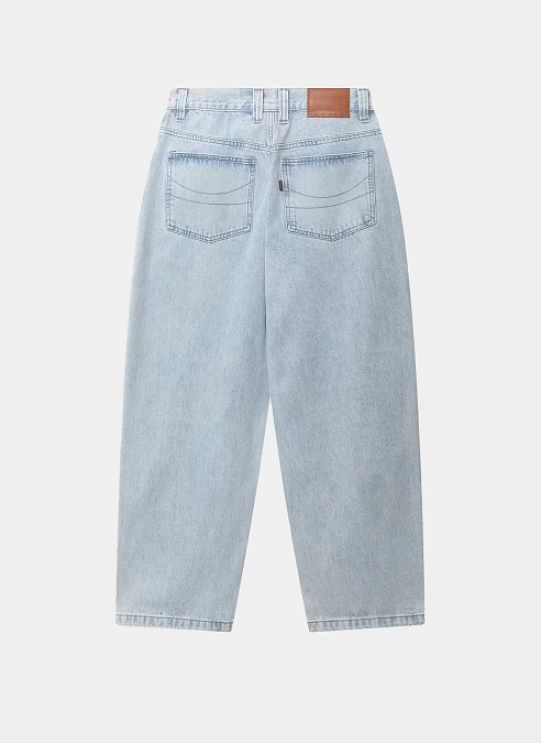 Джинсы Og Logo Baggy Denim BLUE HEAVY STONE BLEACHED