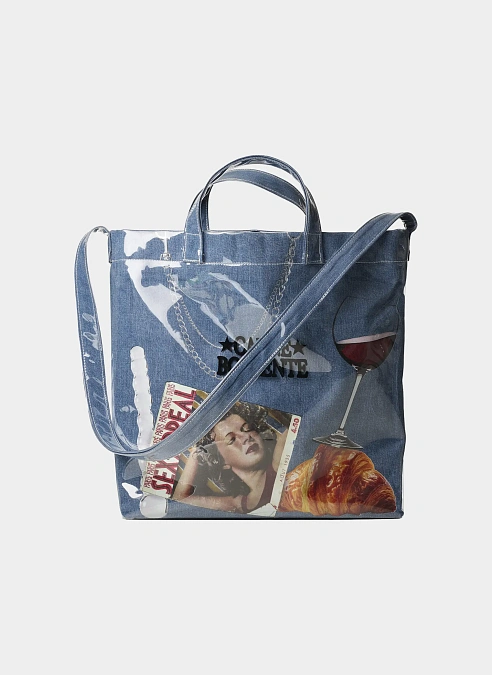 Сумка Carne's Essentials Shoulder Bag Denim
