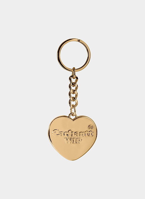 Брелок Heart Keychain Gold