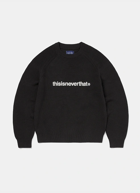 Свитер TNT T-Logo Knit Sweater Black