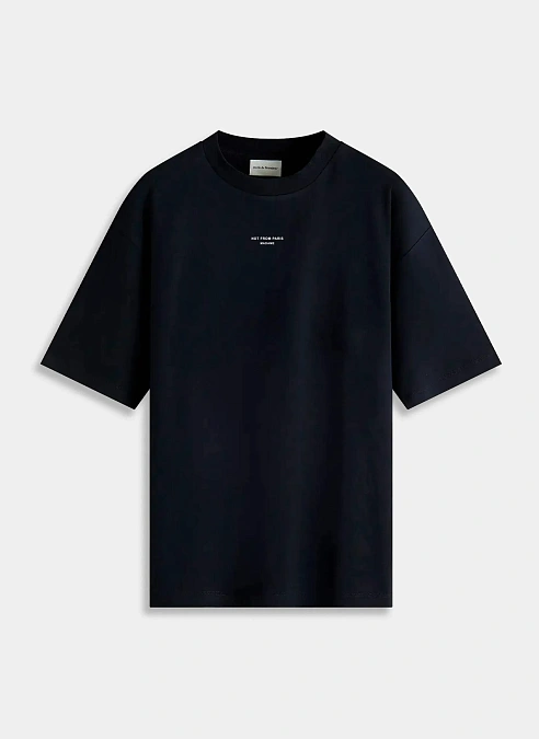  Футболка Le T-Shirt Slogan Classique Black