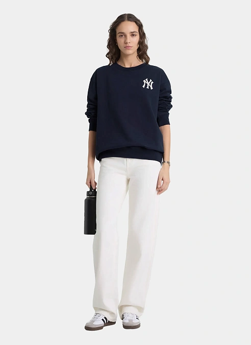 Свитшот Heritage Yankees Serif Crewneck Dark Navy