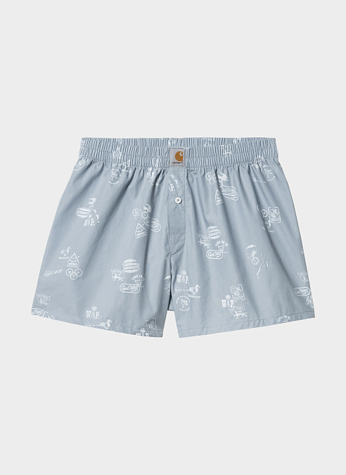 Трусы-боксеры ‘Cotton Boxer’ Stamp Print, Misty Sky
