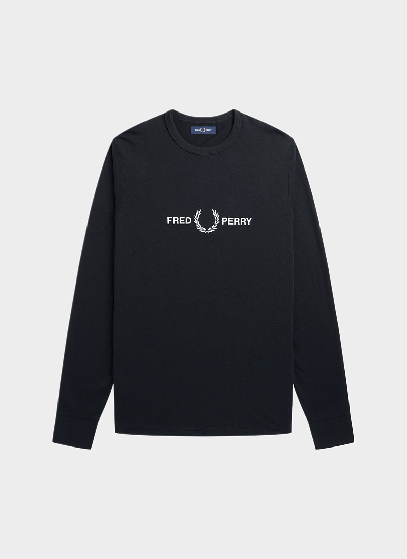 Лонгслив ‘Graphic Branding LS T-Shirt’ Black