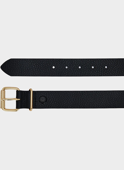 TUMBLED LEATHER BELT