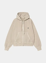 Худи на молнии женское W' Hooded Nelson Jacket Fleur De Sel (Garment Dyed)