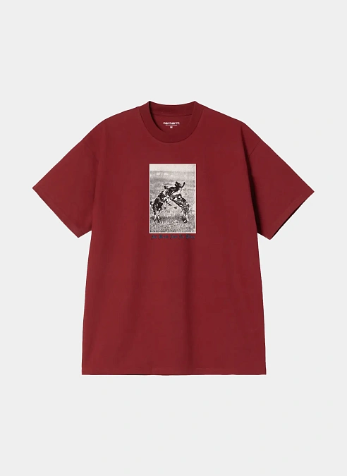 Футболка S/S No Play T-Shirt Scarlet
