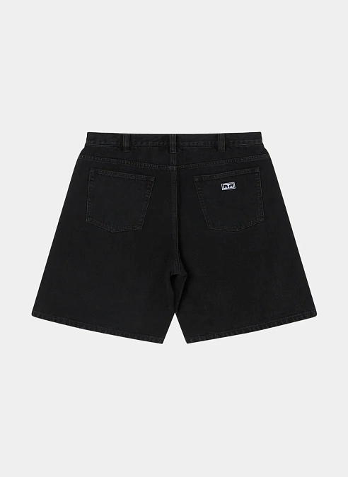 Шорты Bigwig Baggy Denim Short Washed Black