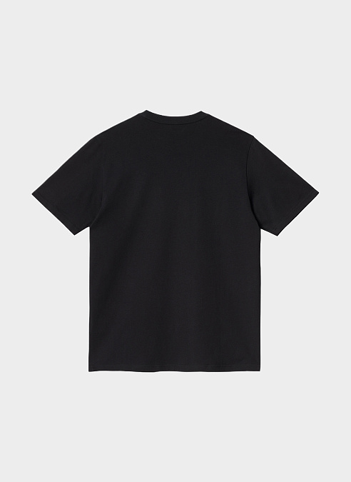 Футболка ‘S/S Script Embroidery T-Shirt’ Black / White
