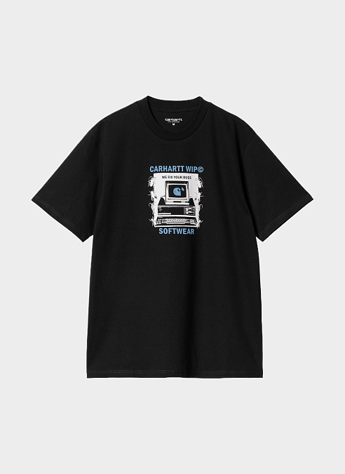 Футболка ‘S/S Fixed Bugs T-Shirt’ BLACK