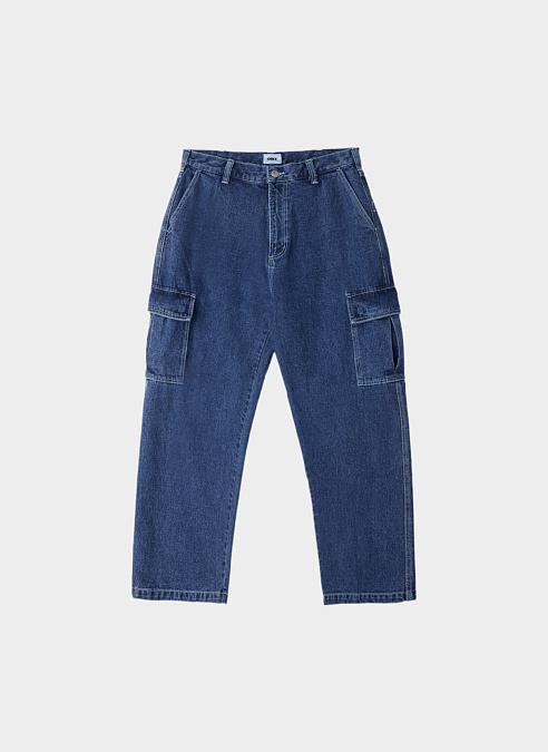 Джинсы ‘BIG WIG CARGO DENIM PANT’ Stone Wash