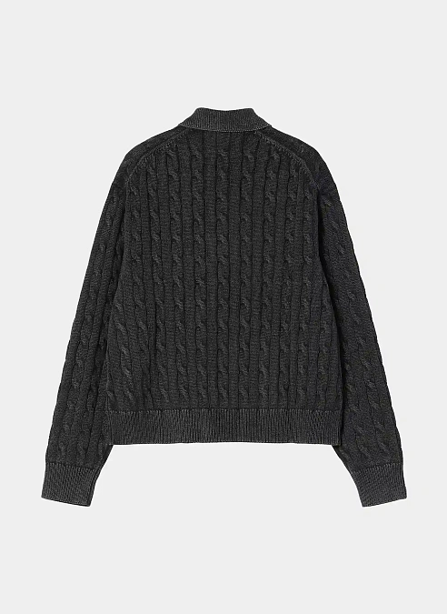Кардиган W' Carter Sweater Jacket Black (Garment Dyed)