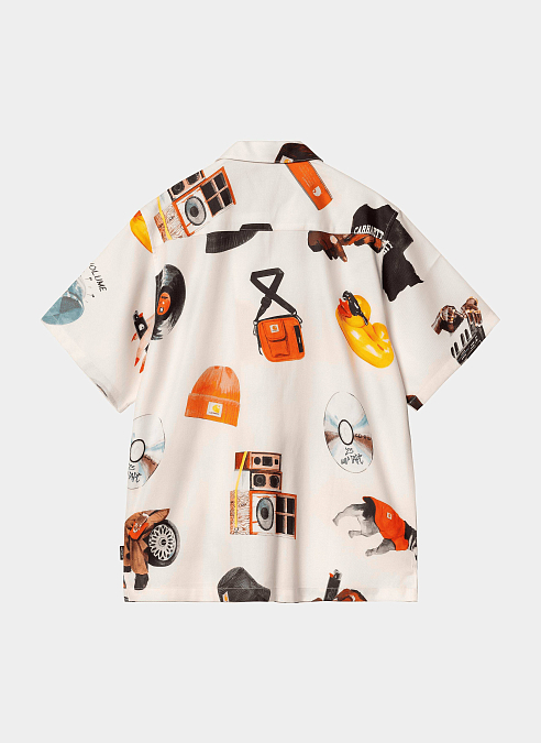 Рубашка S/S Jacob Rochester Shirt Jacob Rochester Print, Wax