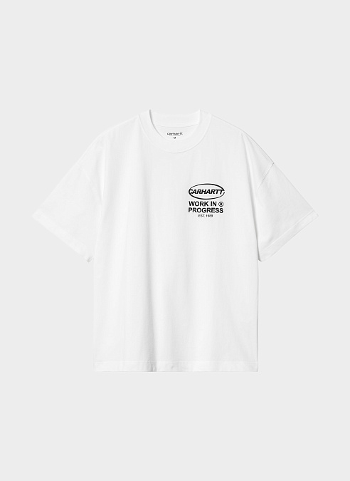 Футболка ‘S/S Body Of Work T-Shirt’ White / Black