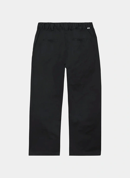 Брюки Foster Pleated Linen Pant Black