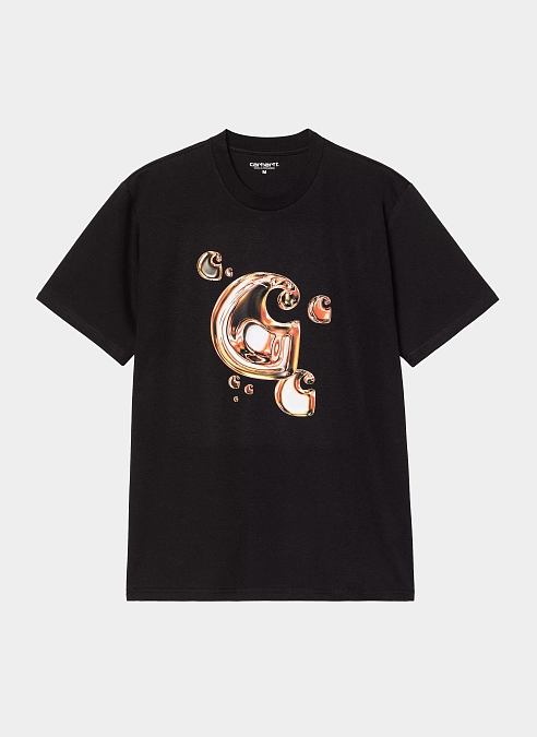 Футболка S/S Solar Chrome C-Logo T-Shirt Black