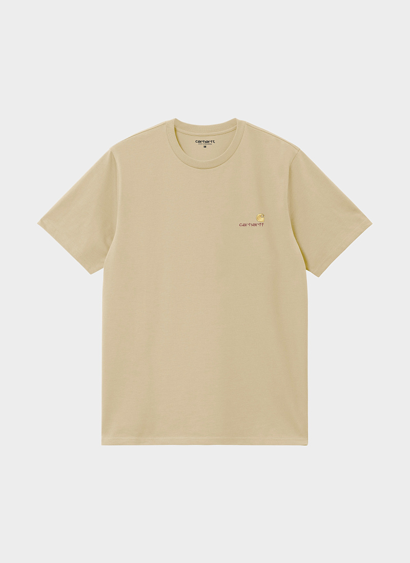 Футболка ‘S/S American Script T-Shirt’ RATTAN