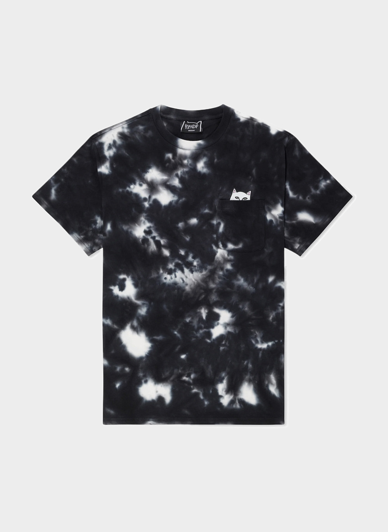 Футболка ‘Lord Nermal Pocket Tee’ Black (Black Lightning Wash)
