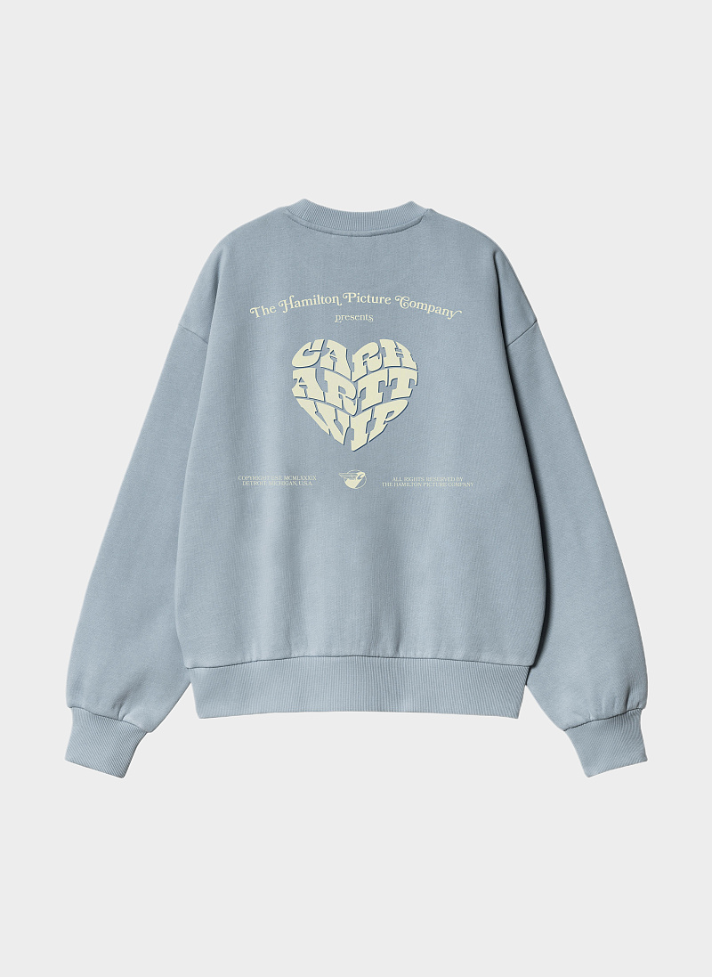 Свитшот женский ‘W Productions Sweat’ Frosted Blue