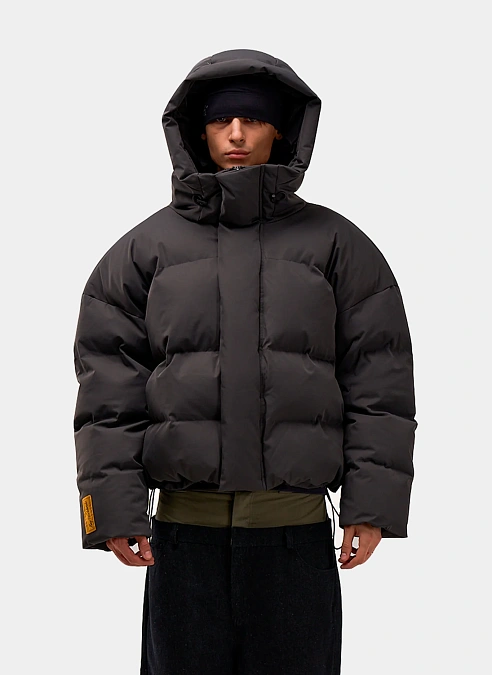 Пуховик Hooded AW25 Grey