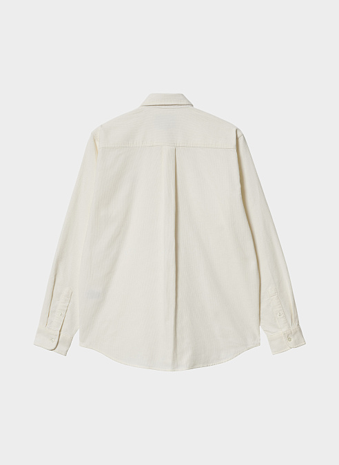 Рубашка ‘L/S Madison Fine Cord Shirt’ Wax / Black
