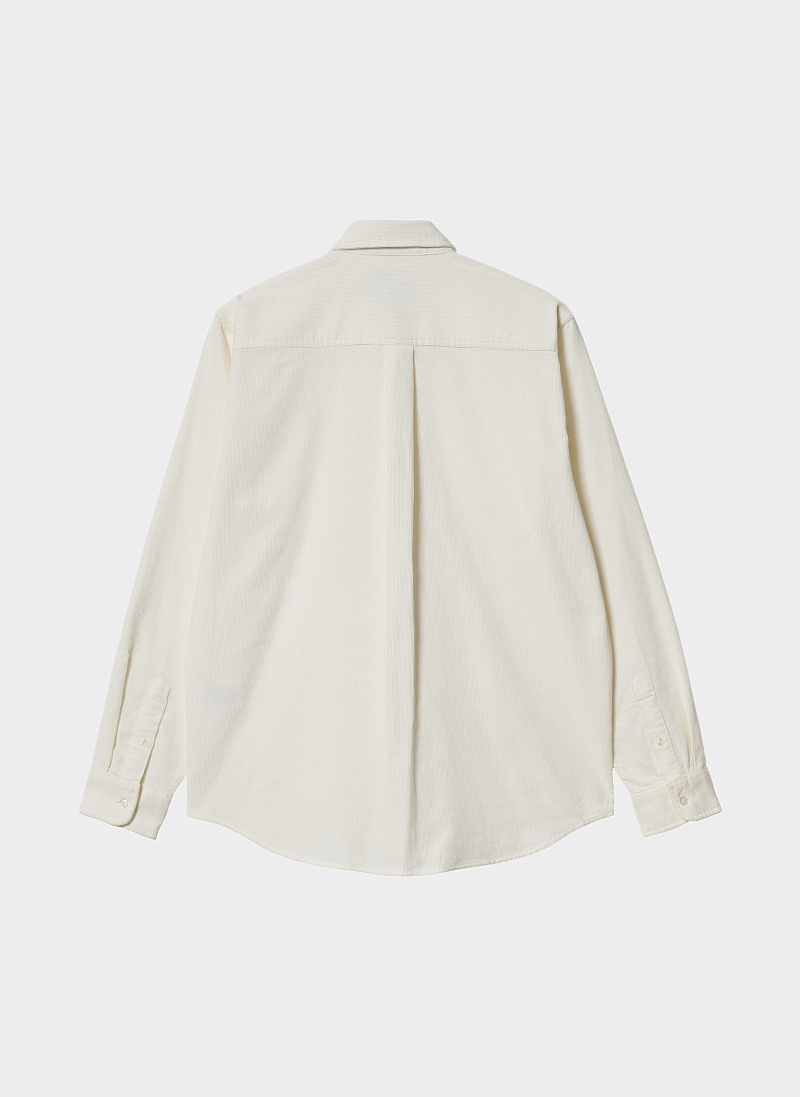 Рубашка ‘L/S Madison Fine Cord Shirt’ Wax / Black