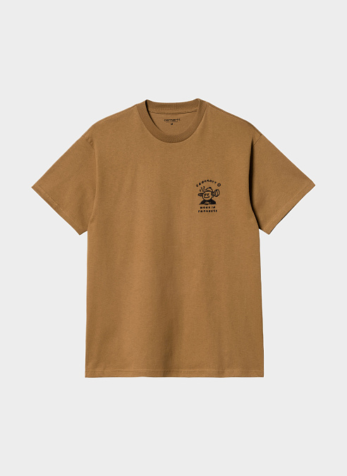 Футболка ‘S/S Icons T-Shirt’ HAMILTON BROWN / BLACK